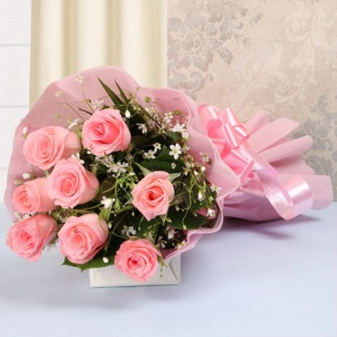 Pink Rose Bouquet